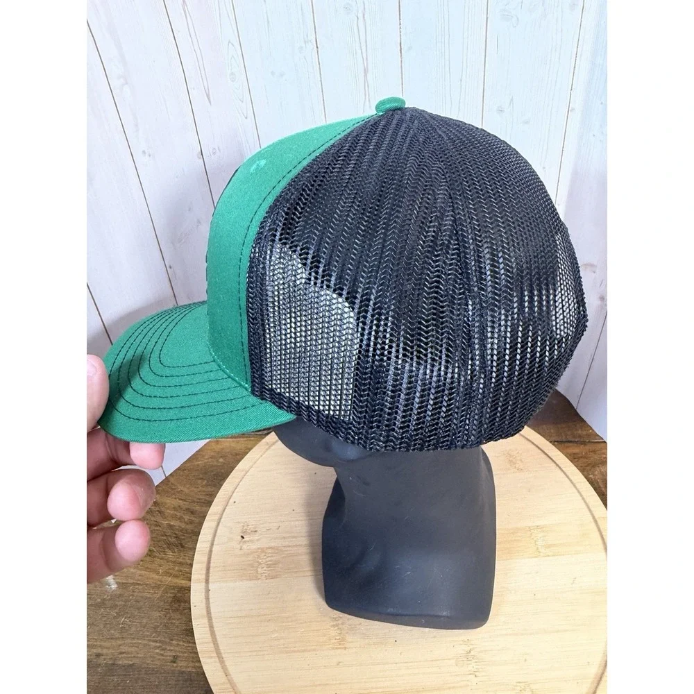 Swag Geek Brand Trucker‎ Hat Mesh Back SnapBack Adjustable Green Black New
